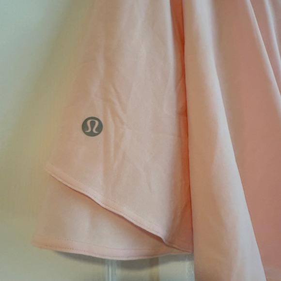 RARE Lululemon Court‎ Rival High Rise Skort Skirt Strawberry Pink Milkshake sz 4 - Picture 8 of 13